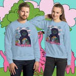 The Peepstar Life. Buy this blue soft and comfy crewneck sweatshirt featuring weird and original artwork from Danica Daydreams.