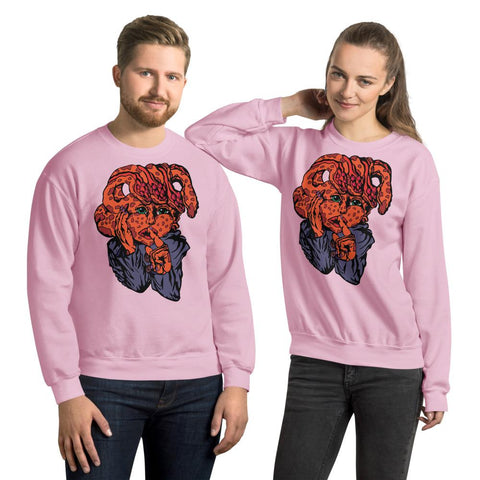 Better Be Silent. Buy this light pink soft and comfy crewneck sweatshirt featuring original artwork from Danica Daydreams.