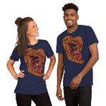 Bear Trap. Buy this navy blue soft graphic tee shirt featuring original artwork from Danica Daydreams.