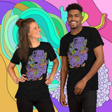 Ancient Wisdom. Buy this black soft graphic tee shirt featuring weird and original artwork from Danica Daydreams.