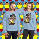 Joyful Company. Buy this light blue soft and comfy crewneck sweatshirt featuring original artwork from Danica Daydreams.