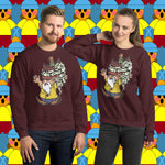 Joyful Company. Buy this maroon soft and comfy crewneck sweatshirt featuring original artwork from Danica Daydreams.